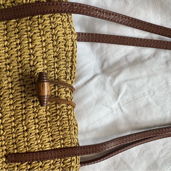 J. Crew woven market tote bag - Picture 3 of 5